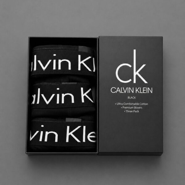 Calvin Klein Black боксерки 3бр - 840