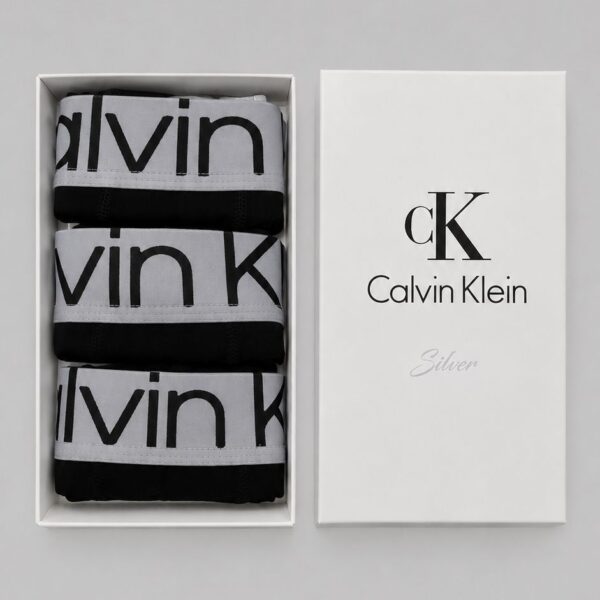 Calvin Klein Silver боксерки 3бр - 728
