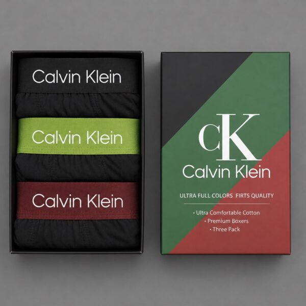 Calvin Klein боксерки 3бр - 600