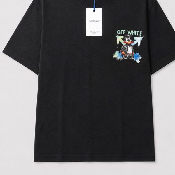 Off-White тениска черна Daffy - 110