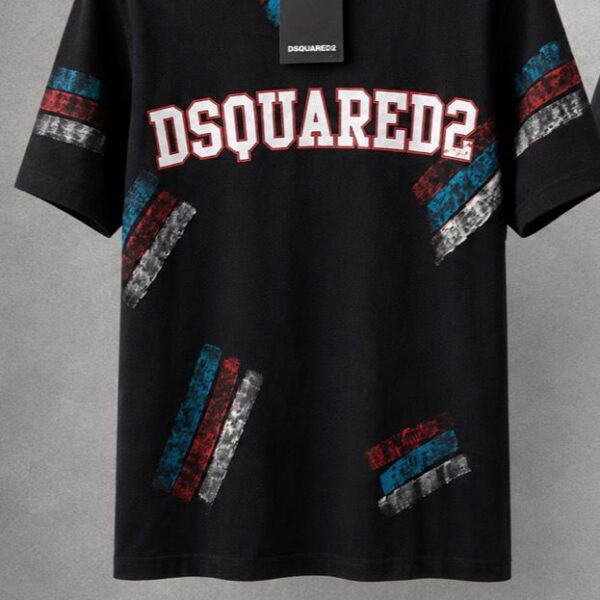 Dsquared2 тениска черна - 123