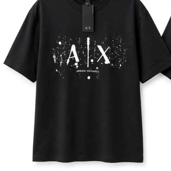Armani Exchange тениска черна - 113