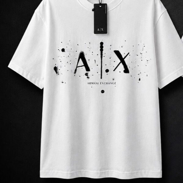 Armani Exchange тениска бяла - 118