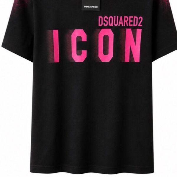 Dsquared2 тениска черна ICON - 119